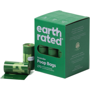 Earth Rated Dog Poo Bags, Guaranteed Leak Proof and Extra Thick Waste Bag Refill Rolls For Dogs